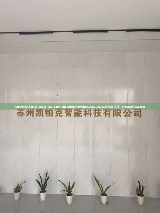 ABB机器人IRB 930-22/1.05,ABB机器人控制柜OmniCore苏州凯铂克-工业机器人服务商